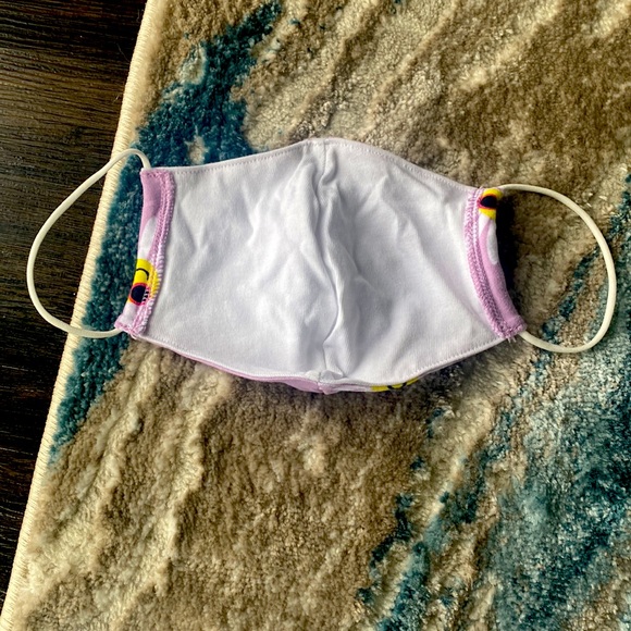 Purple sunflower mask - Picture 2 of 4